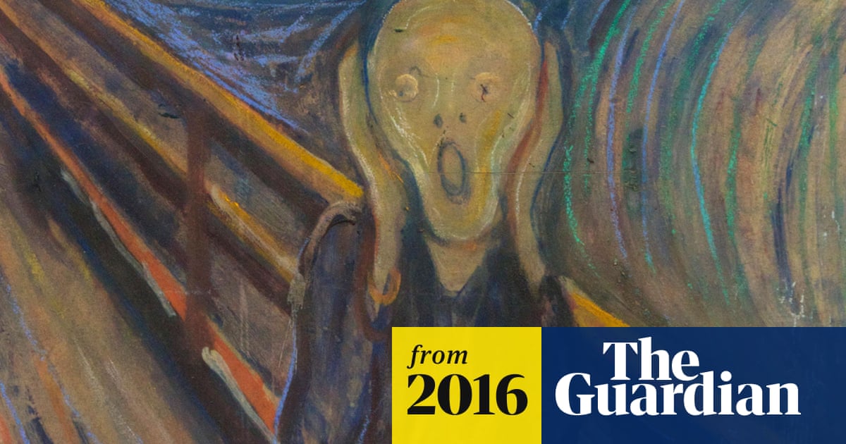 Mysterious smudge on Edvard Munch's The Scream is candle wax | Edvard