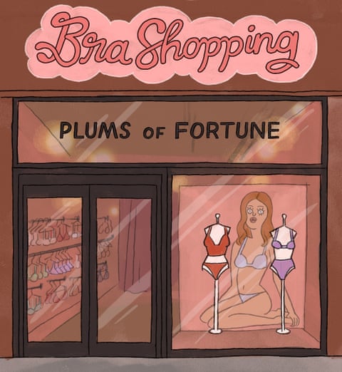 You can't just pick one up and try it on': Edith Pritchett on bra shopping  – cartoon, Life and style