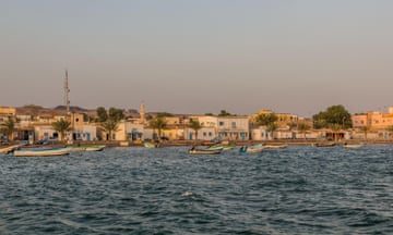 Fishing boats off the coast of Djibouti.