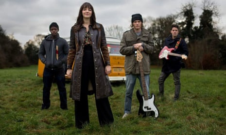 Field of dreams … Kat and the Band