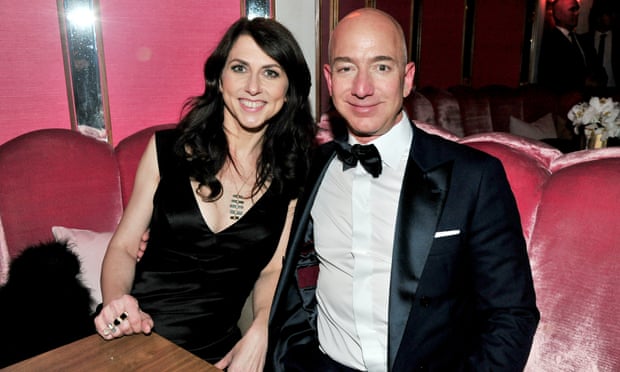MacKenzie Bezos, 48, would become the world’s richest woman if she receives half the Bezos fortune. 
