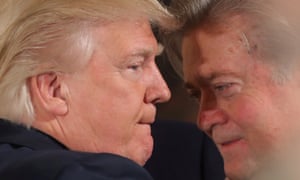 Steve Bannon, Trump’s top strategist, favors withdrawal from the landmark climate agreement.