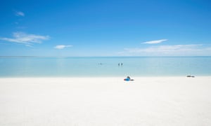 Shell Beach in Shark Bay area of Western Australia