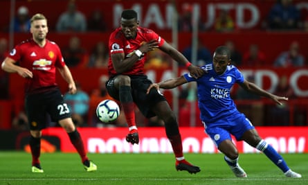 José Mourinho said he was surprised how long Paul Pogba lasted against Leicester City.