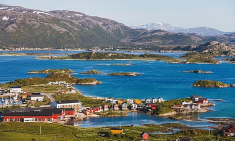 Sommarøy island in Norway
