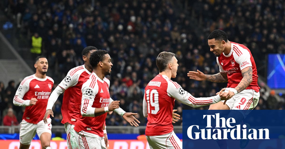 Gabriel Jesus stakes claim at Inter as Arsenal celebrate qualification in style