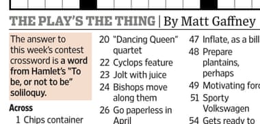 Crossword blog: the Washington Post's Daily Mini (+Weekly ...