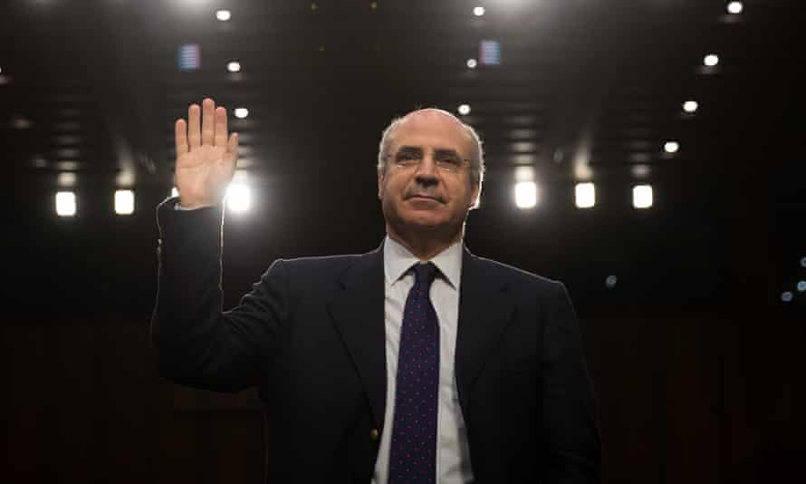 Ο Bill Browder σε ακρόαση της Γερουσίας στην Ουάσιγκτον, DC, 2017.