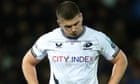 Owen Farrell injury deals huge blow to Saracens’ hopes in Bordeaux