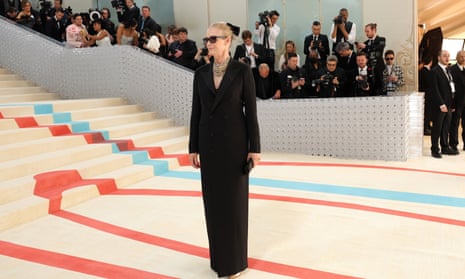 The 2023 Met Gala Celebrating "Karl Lagerfeld: A Line Of Beauty" - ArrivalsNEW YORK, NEW YORK - MAY 01: Lisa Love attends The 2023 Met Gala Celebrating "Karl Lagerfeld: A Line Of Beauty" at The Metropolitan Museum of Art on May 01, 2023 in New York City. (Photo by Mike Coppola/Getty Images)