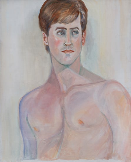 Sylvia Sleigh, Untitled (Robert Wamsganz), 1980, oil on canvas.