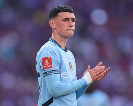 Phil Foden admits to facing challenges 'off the pitch mentally' this season | Phil Foden | The Guardian