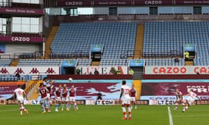 James Ward-Prowse (right) pings in his free-kick for Southampton’s third goal against Aston Villa