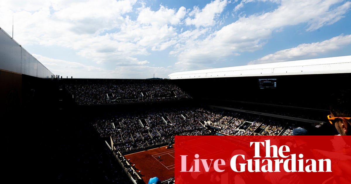 Carlos Alcaraz v Jannik Sinner French Open men’s singles semifinal