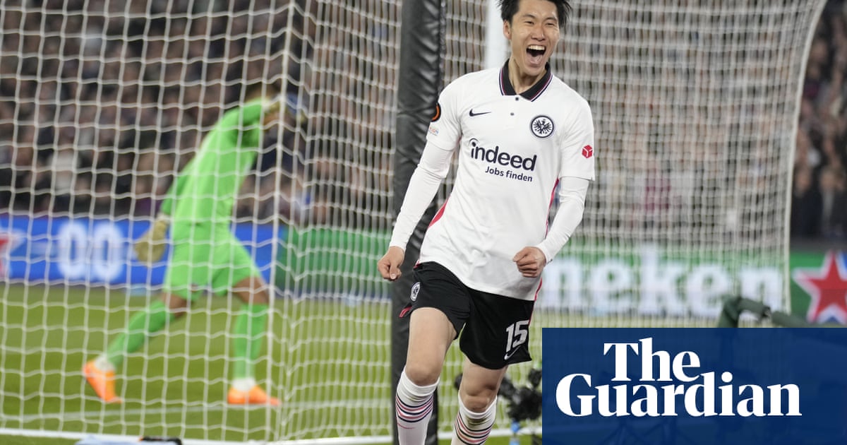 West Ham face uphill task after Kamada rewards Eintracht Frankfurt dominance