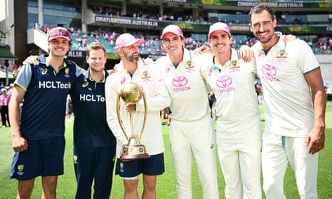 Australia win Border-Gavaskar series 3-1 after beating India by six wickets in SCG thriller | Australia cricket team | The Guardian