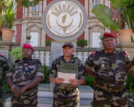 African Union suspends Madagascar as military leader set to be sworn in as president African Union suspends Madagascar as military leader set to be sworn in as president