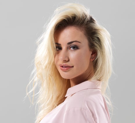 Head shot of model Chloe Ayling who was kidnapped in Italy