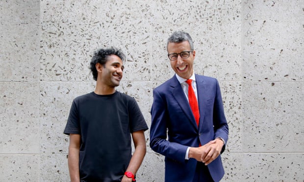 Rohan Silva (left) and Kamal Ahmed, presenters of new BBC podcast The Disrupters.