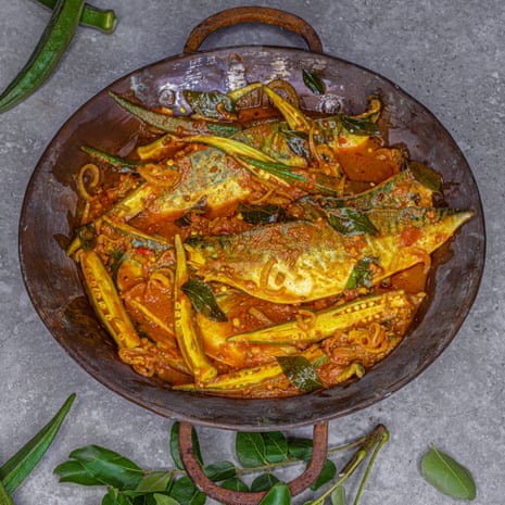 Assam fish curry