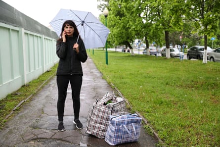 Tut.By journalist Katerina Borisevich is released from prison in Gomel, Belarus, 19 May 2021