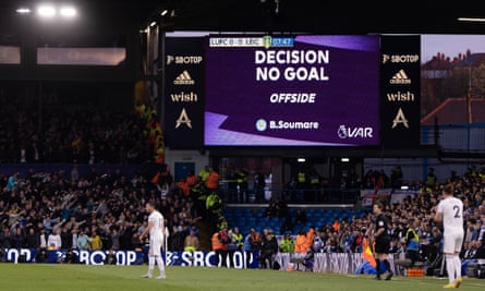 VAR rules out Youri Tielemans’ strike owing to an offside from Boubakary Soumaré