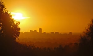 Adelaide at sunset