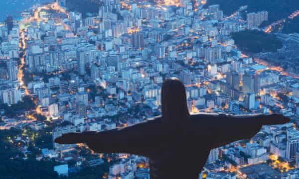 Paesaggio urbano di Rio de Janeiro