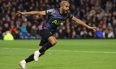 Lucas Moura strikes to send Tottenham through and add to Burnley misery