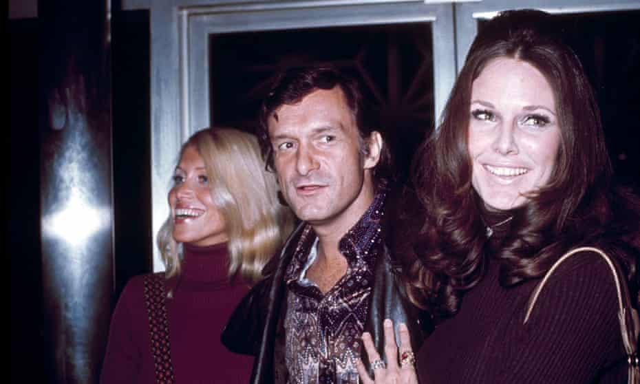 Hefner in 1972. Gloria Steinem said he wanted to ‘go down in history as a person of sophistication and glamour’. But she said ‘the last person I would want to go down in history as is Hugh Hefner.