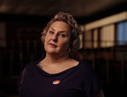 Lisa McKenzie, daughter of generations of Nottinghamshire miners, appearing on The Miners’ Strike: A Frontline Story
