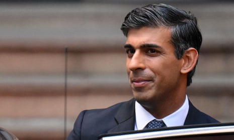 New Conservative Party leader and incoming prime minister Rishi Sunak enters a car as he leaves from Conservative Party Headquarters in central London having been announced as the winner of the Conservative Party leadership contest, on 24 October 2022. 