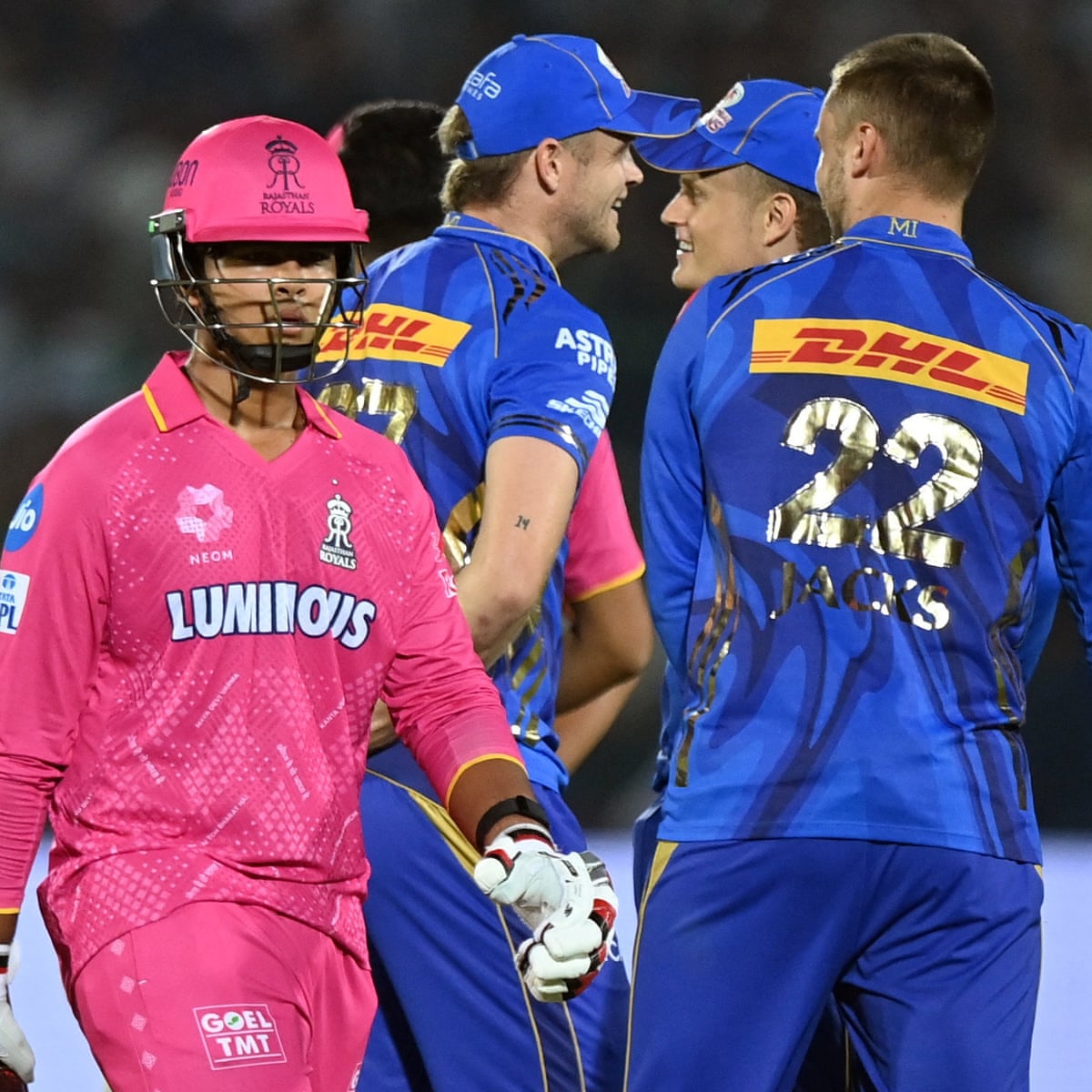 Vaibhav Suryavanshi, 14, crashes back to earth as IPL wonderkid follows ton with duck | IPL | The Guardian