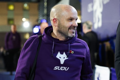 James Collins is in interim charge of Wolves tonight at Stamford Bridge following the departure of Vitor Pereira and apparently ahead of the arrival of Rob Edwards.