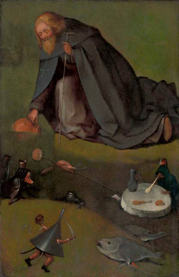 The Temptation of Saint Anthony, by Hieronymus Bosch.