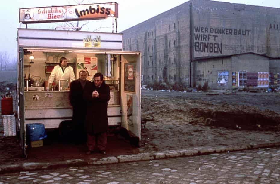 Berlín Bruno Ganz y Peter Falk en Wings of Desire.