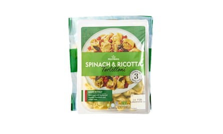 Morrisons spinach ricotta tortelloni for Filter 15 Feb 2025