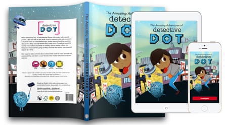 Detective Dot stories will be both print books and digital apps.