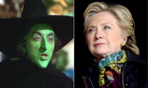 The Wicked Witch of the West and Hillary Clinton
