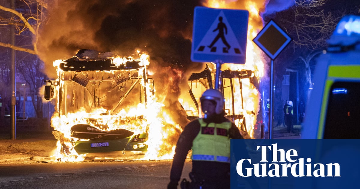 Third night of unrest in Sweden over far-right anti-Islam rally