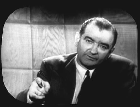 Joseph McCarthy speaks on the CBS news program See It Now with Edward R Murrow, April 1954.