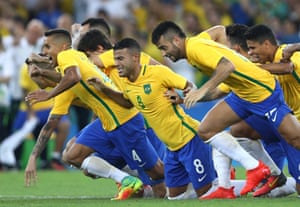 The Brazilian players