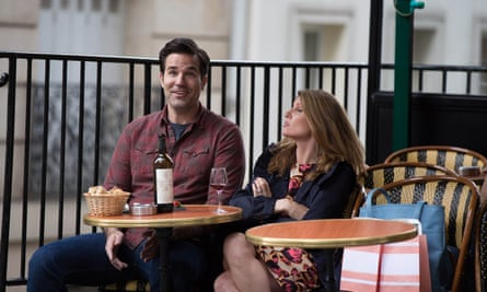 Rob Delaney and Sharon Horgan as Rob and Sharon in Catastrophe.