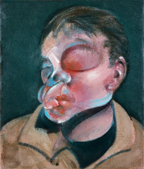 Francis Bacon, Self-Portrait with Injured Eye, 1972. The painting was inspired by the aftermath of a violent quarrel.