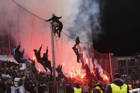 Bosnia and Herzegovina fans celebrate