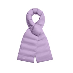 Recycled Flwrdwn scarf, £195, pangaia.com