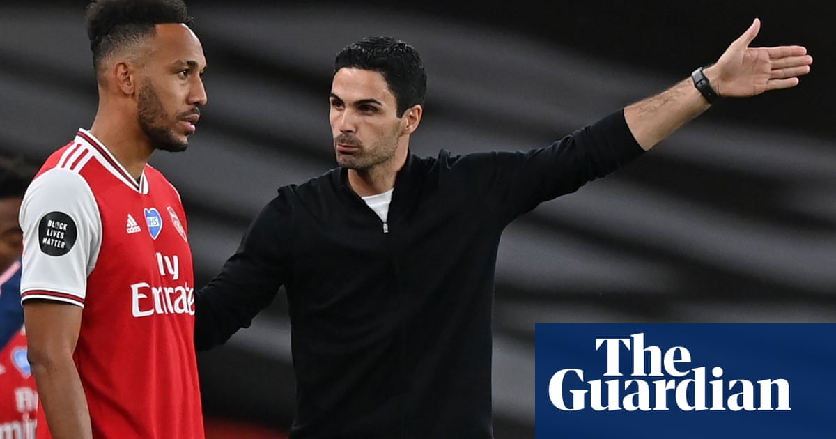 Quicker The Better Arteta Urges Arsenal To Sort Aubameyang Contract Football The Guardian