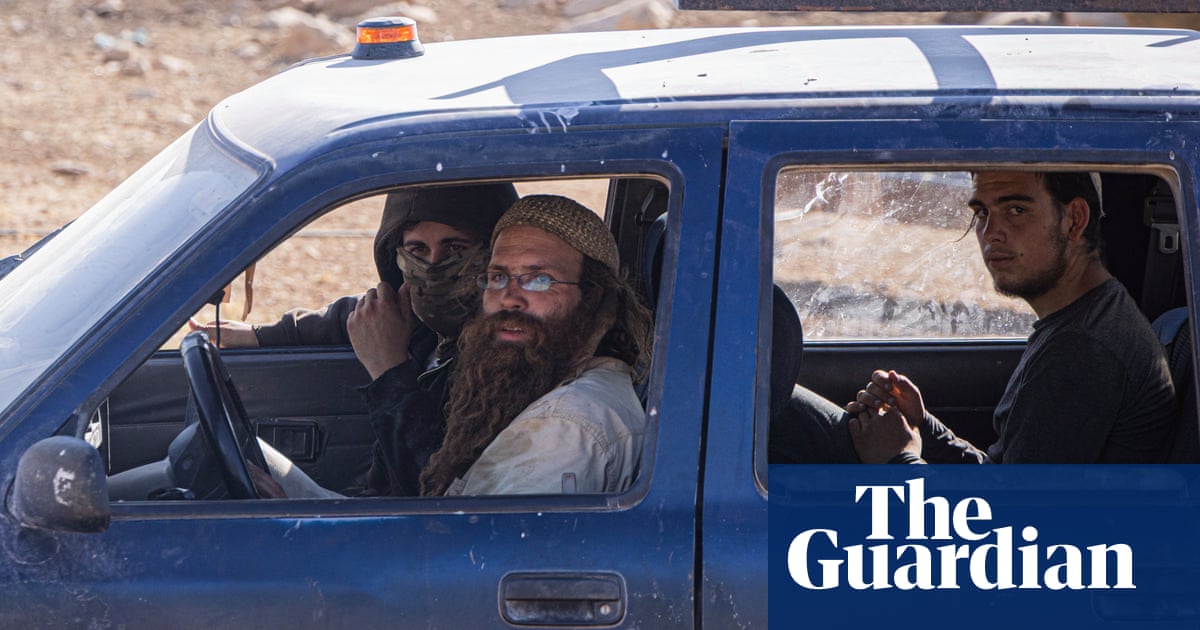 Violent Israeli settlers under UK sanctions join illegal West Bank outpost