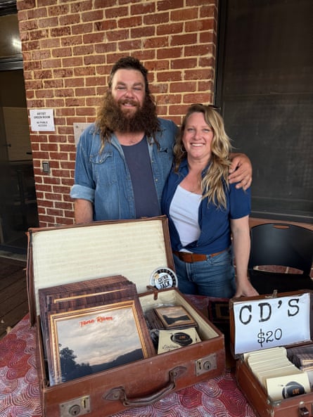 Jack Ceriani and Rebecca Ritchie at Melville Summer Music in Perth, 2025.