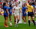 La centro inglese Megan Jones trasforma la delusione in forza per la finale della Coppa del Mondo di rugby femminile contro il Canada
